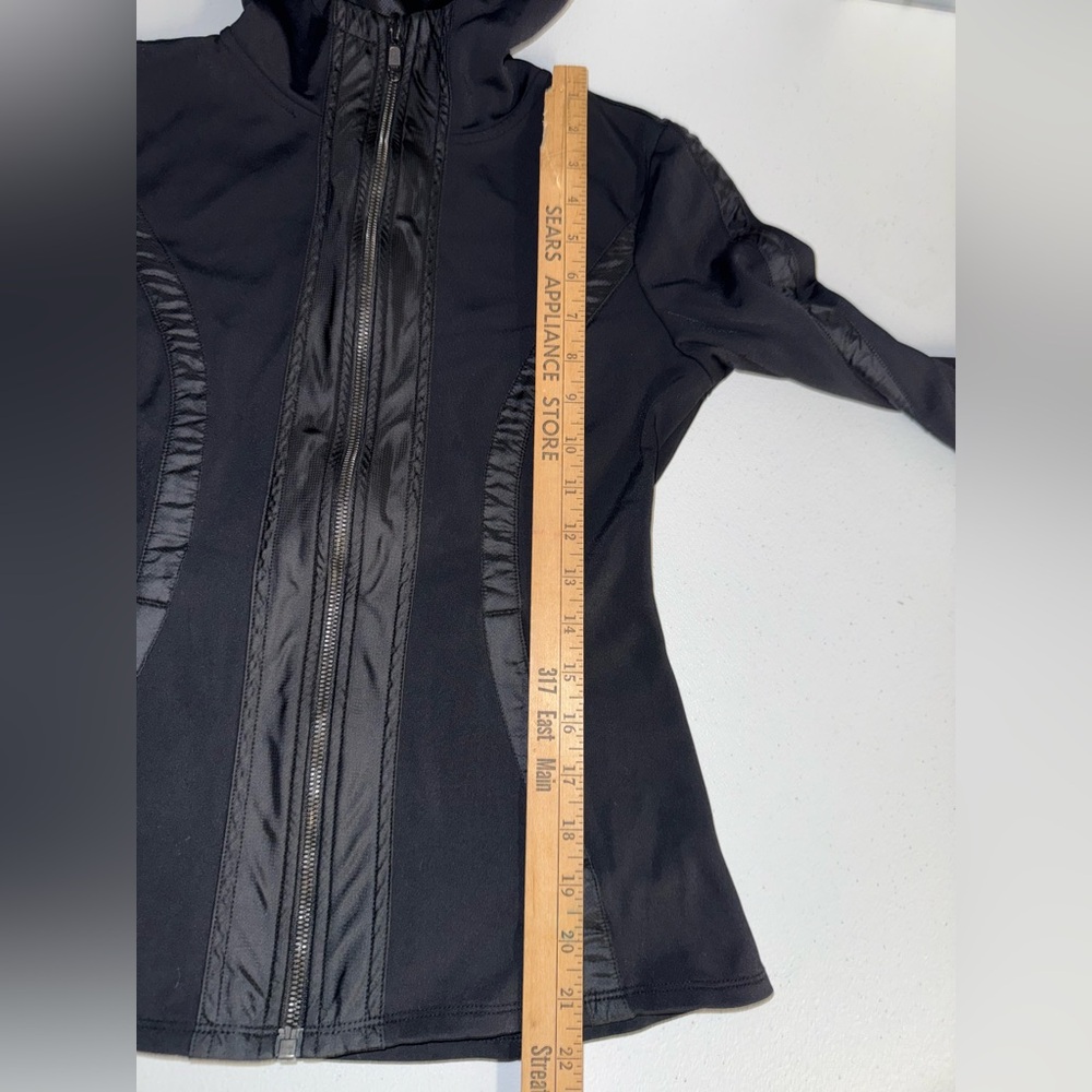 Athleta Verbier Fleece Lined Full-Zip Hooded Jacket Womens Size XS - Picture 10 of 12